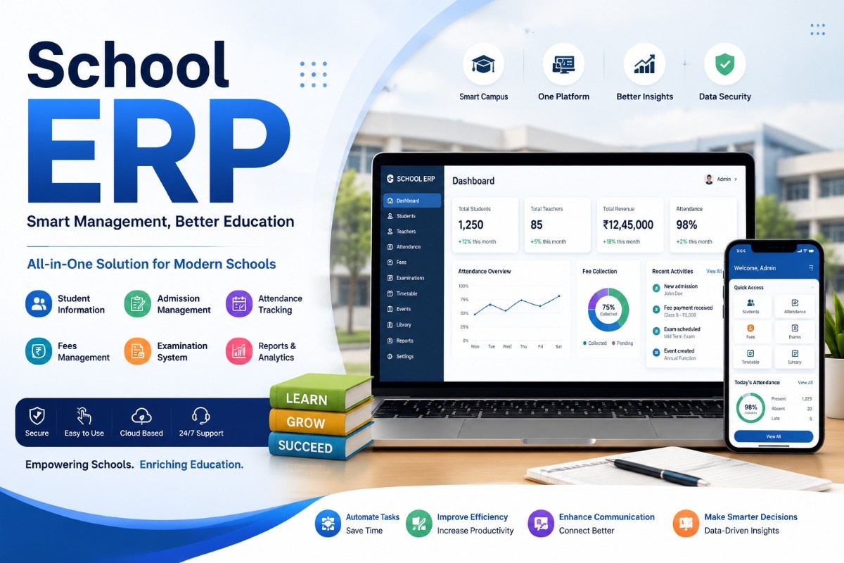 What is a School ERP? A Complete Guide to Digital Management Systems for Schools
